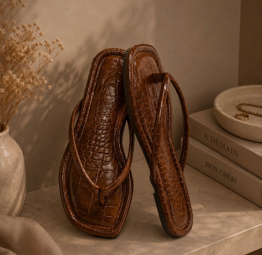 Sienna Croc Slides